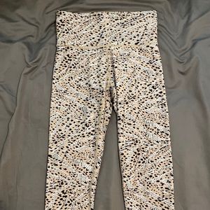 Terez Ripped Newspaper Leggings Women’s Small